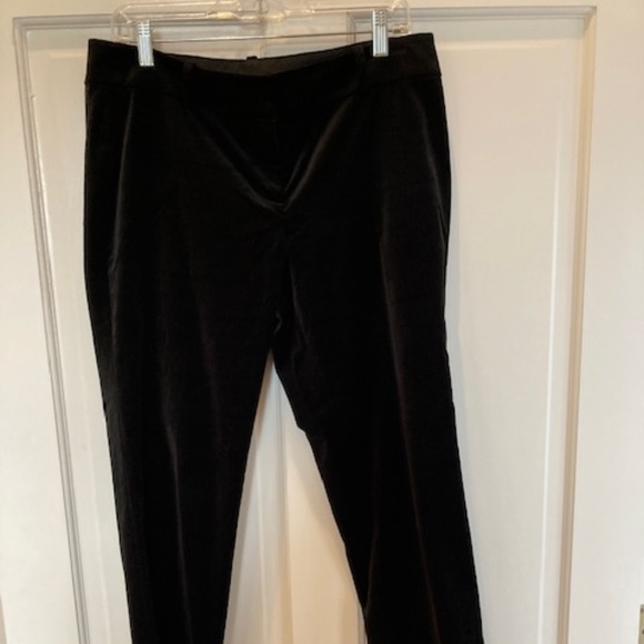Ann Taylor Velvet ankle pant - Picture 1 of 5